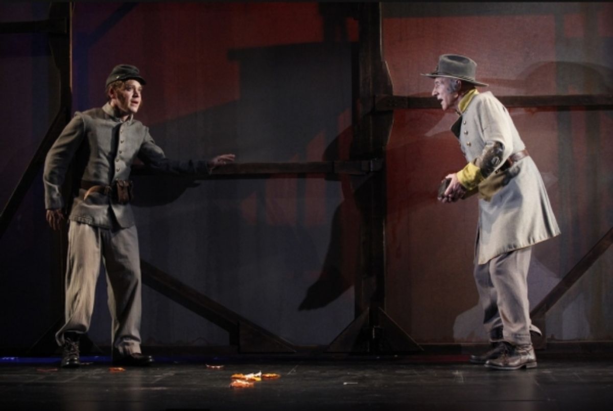 T.R. Knight and Patrick Stewart at 